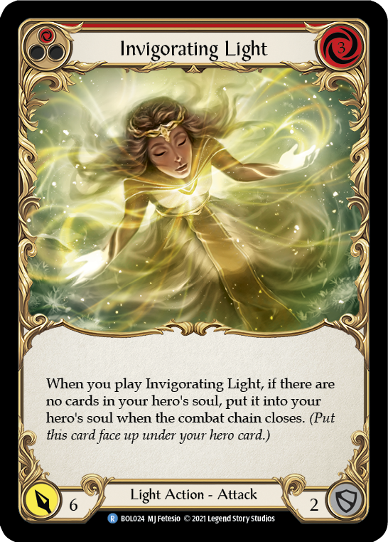 Invigorating Light (Red) [BOL024] (Monarch Boltyn Blitz Deck) | Total Play