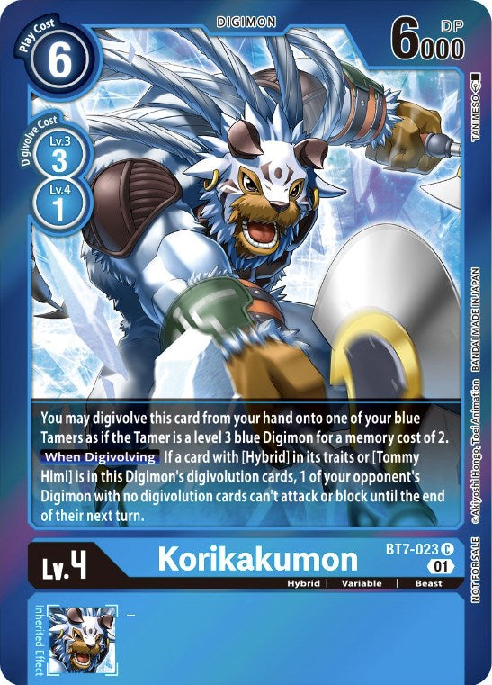 Korikakumon [BT7-023] (Event Pack 3) [Next Adventure Promos] | Total Play