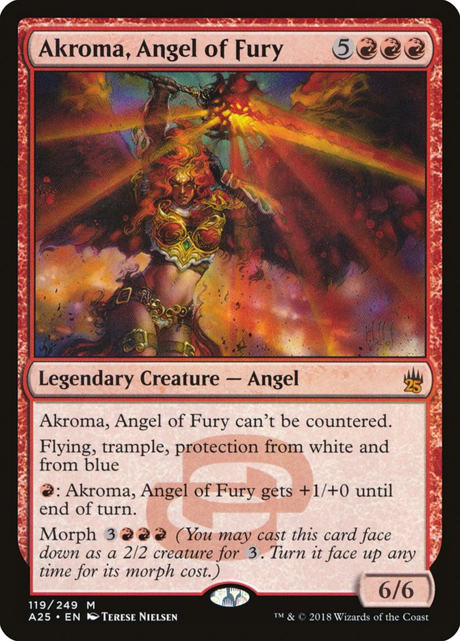 Akroma, Angel of Fury [Masters 25] | Total Play