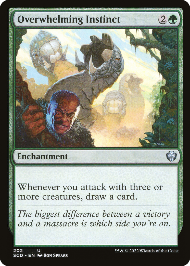 Overwhelming Instinct [Starter Commander Decks] | Total Play