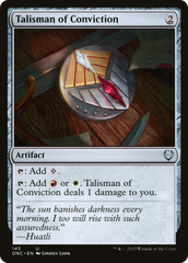 Talisman of Conviction [Phyrexia: All Will Be One Commander] | Total Play