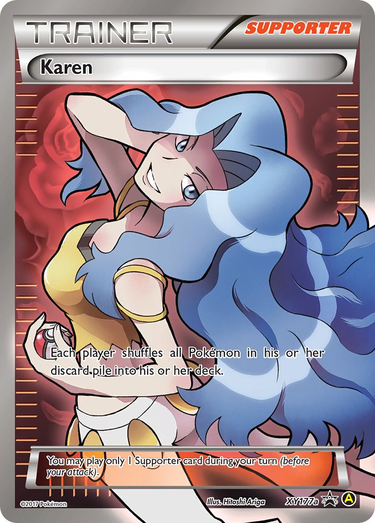 Karen (XY177a) [Alternate Art Promos] | Total Play