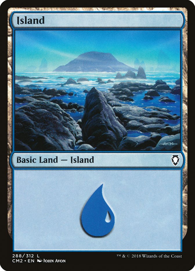 Island (288) [Commander Anthology Volume II] | Total Play