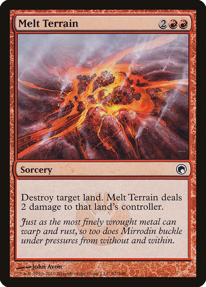 Melt Terrain [Scars of Mirrodin] | Total Play