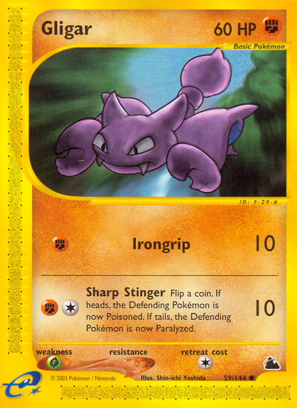 Gligar (59/144) [Skyridge] | Total Play