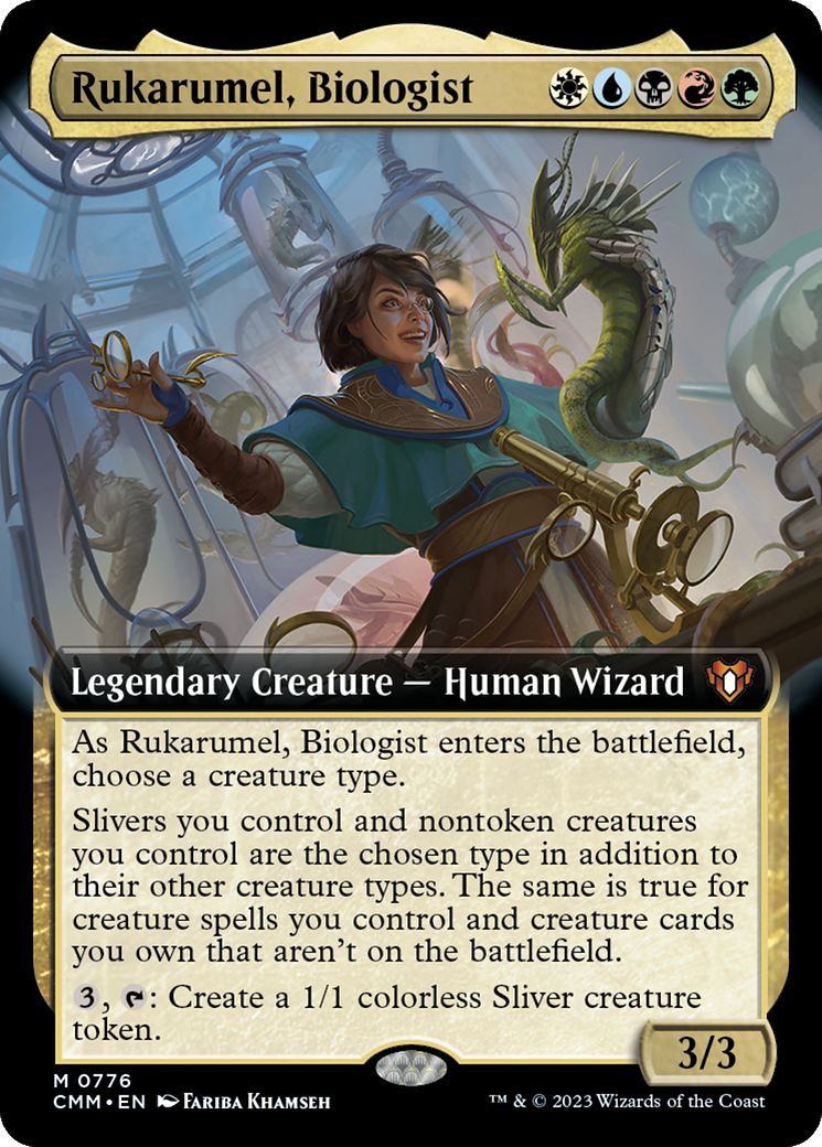 Rukarumel, Biologist (Extended Art) [Commander Masters] | Total Play