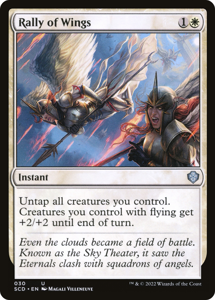 Rally of Wings [Starter Commander Decks] | Total Play