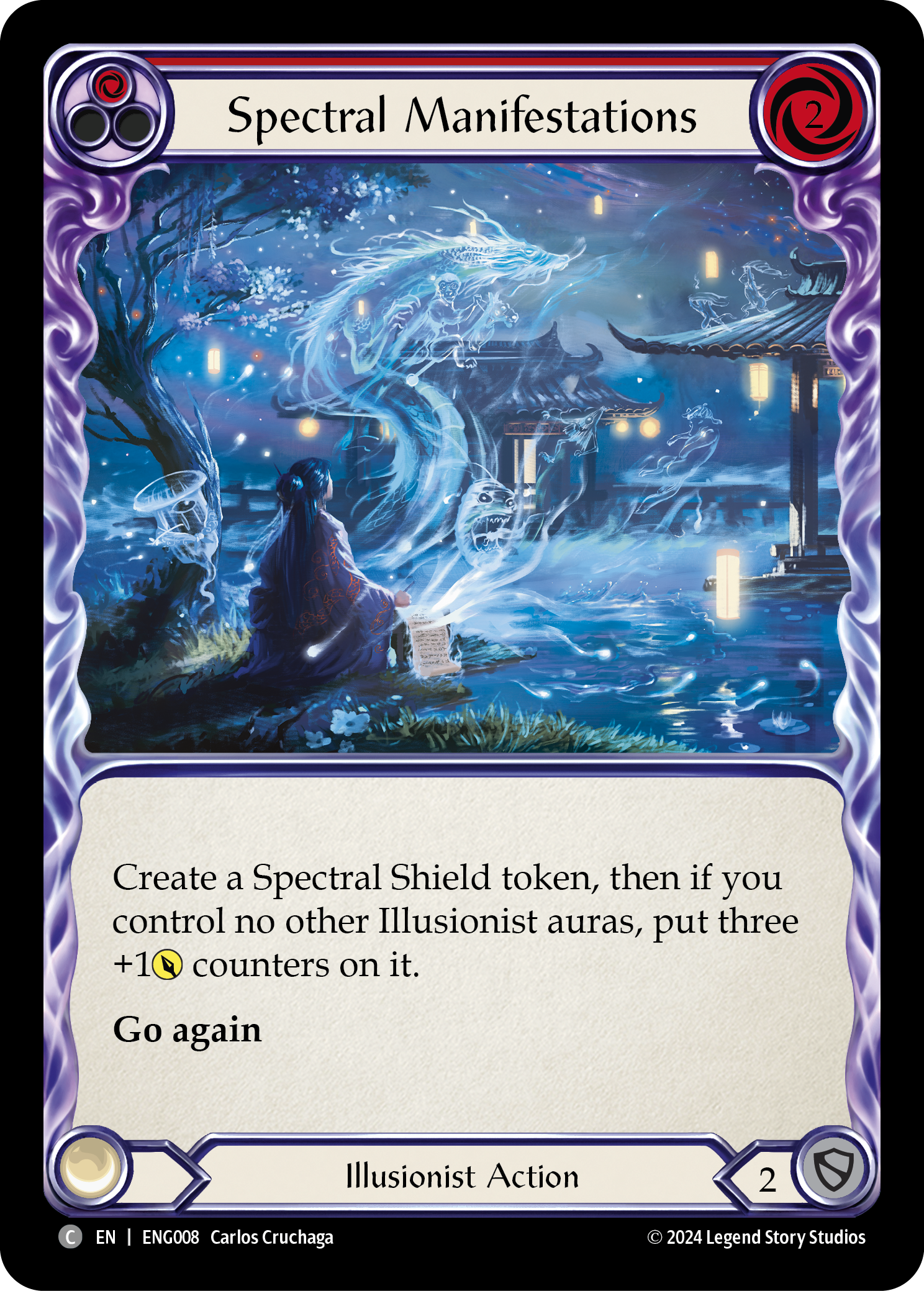 Spectral Manifestations [ENG008] (Part the Mistveil Enigma Blitz Deck) | Total Play