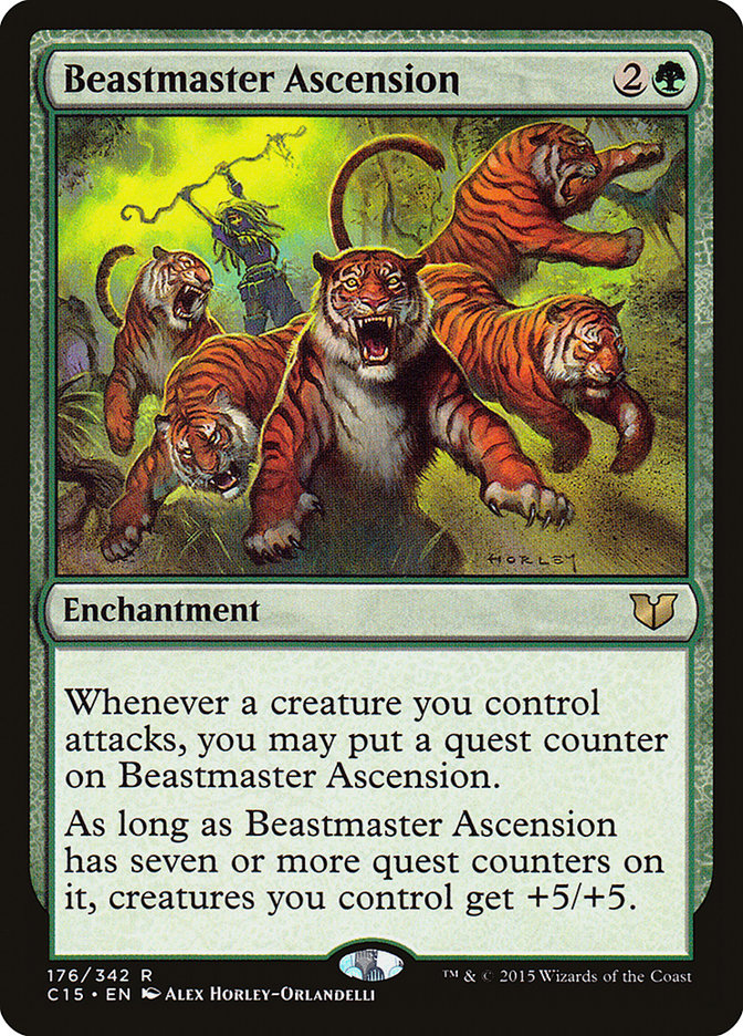 Beastmaster Ascension [Commander 2015] | Total Play