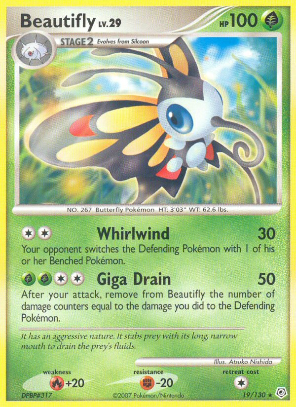 Beautifly (19/130) [Diamond & Pearl: Base Set] | Total Play