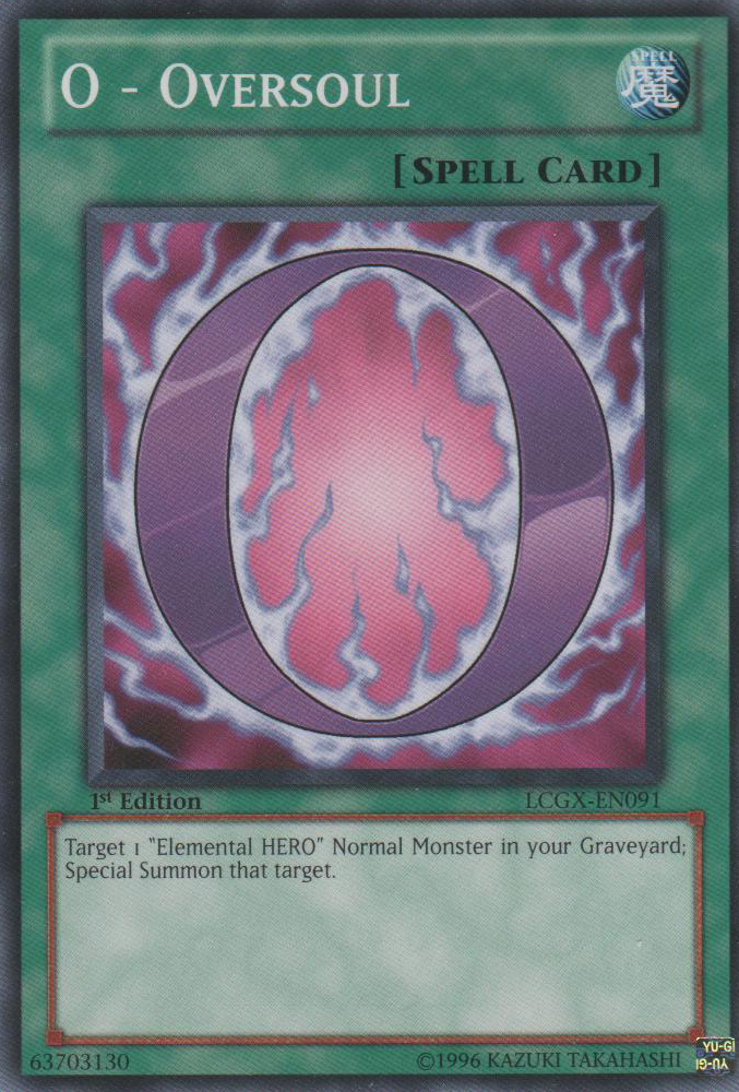 O - Oversoul [LCGX-EN091] Common | Total Play