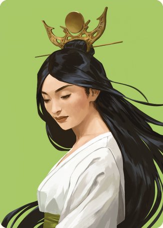 Azusa, Lost but Seeking Art Card [Commander Masters Art Series] | Total Play