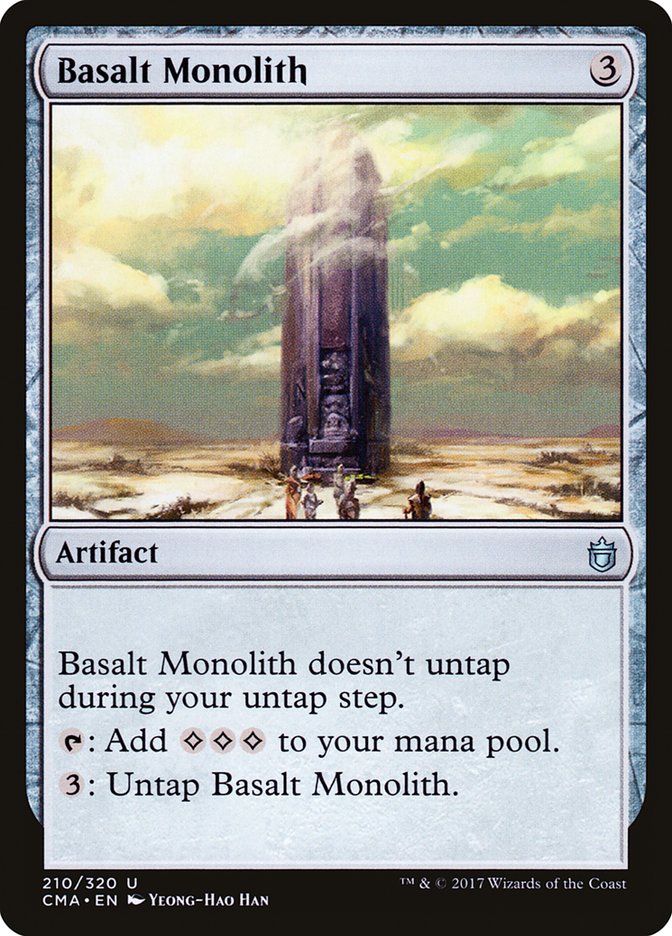 Basalt Monolith [Commander Anthology] | Total Play
