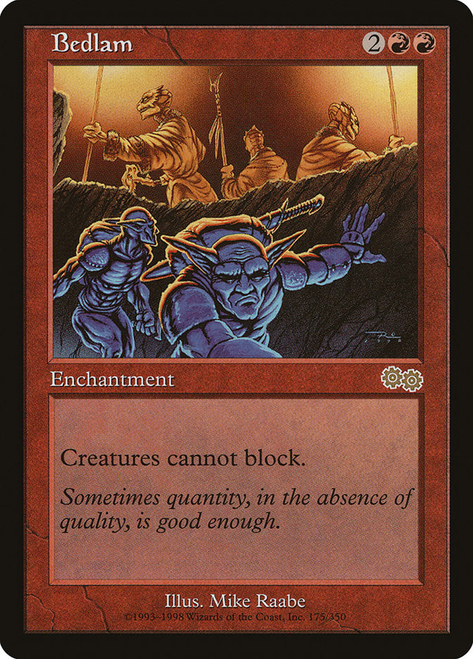 Bedlam [Urza's Saga] | Total Play