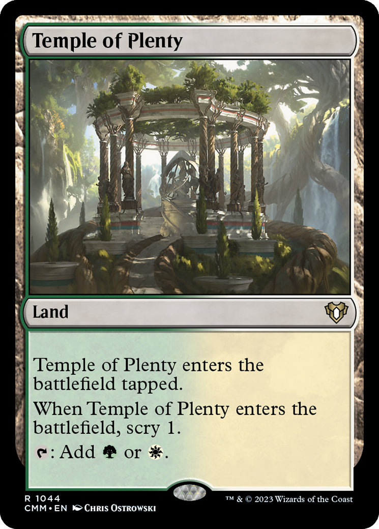 Temple of Plenty [Commander Masters] | Total Play