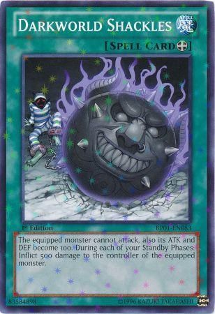 Darkworld Shackles [BP01-EN083] Starfoil Rare | Total Play