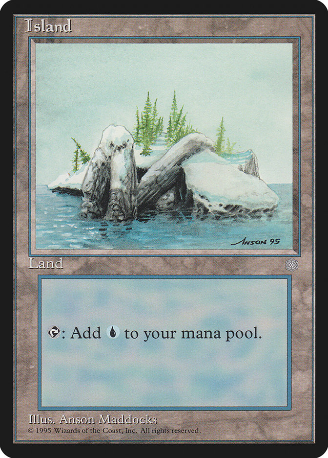 Island (Signature on Right) [Ice Age] | Total Play