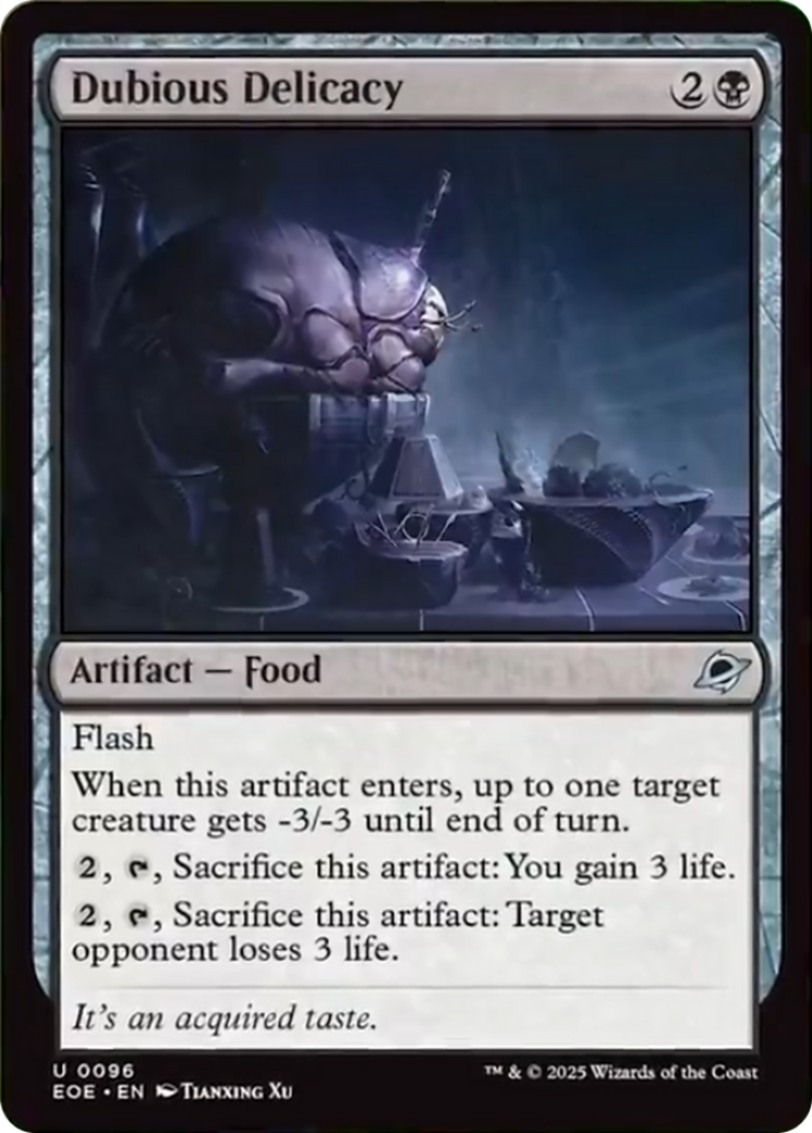Dubious Delicacy [Edge of Eternities] | Total Play