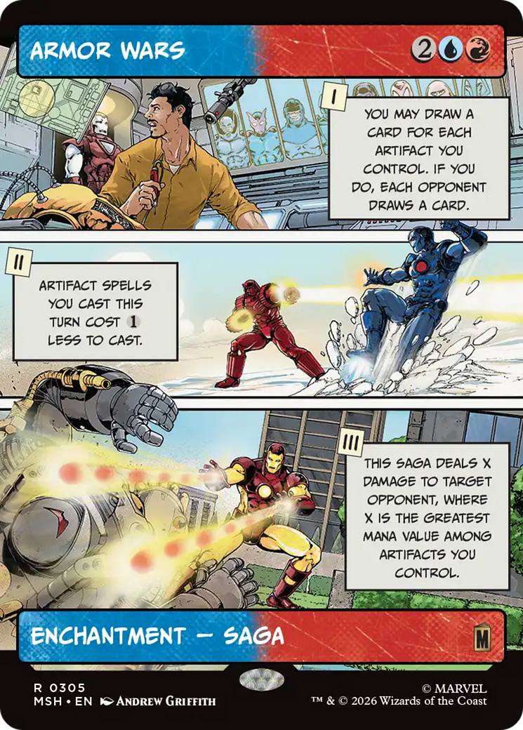 Armor Wars (Borderless) [Marvel Super Heroes] | Total Play