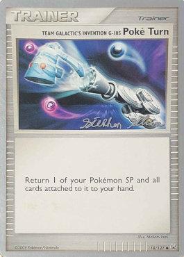 Team Galactic's Invention G-105 Poke Turn (118/127) (Luxdrill - Stephen Silvestro) [World Championships 2009] | Total Play