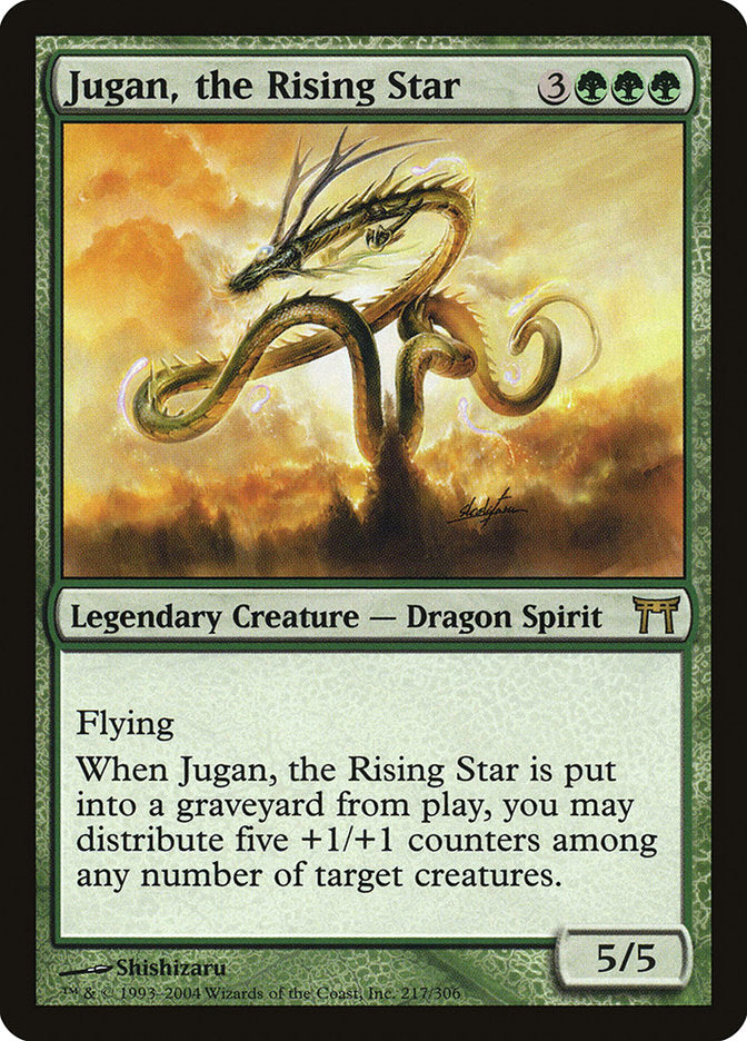 Jugan, the Rising Star [Champions of Kamigawa] | Total Play