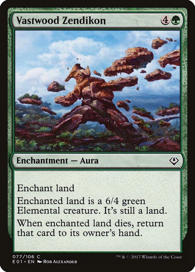 Vastwood Zendikon [Archenemy: Nicol Bolas] | Total Play