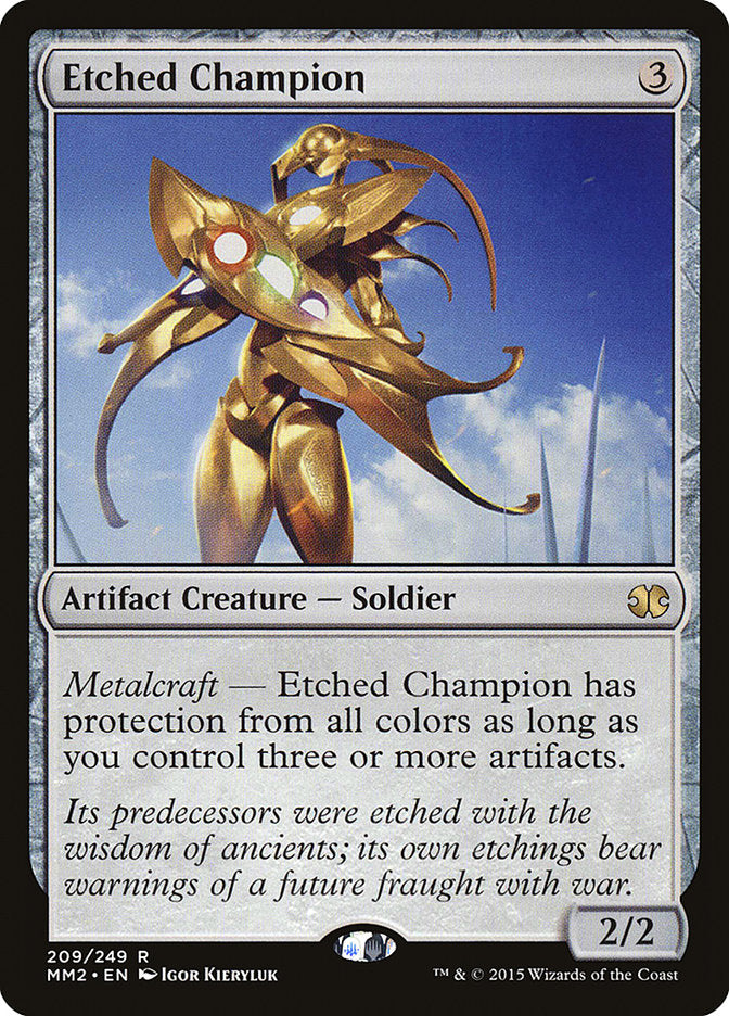 Etched Champion [Modern Masters 2015] | Total Play