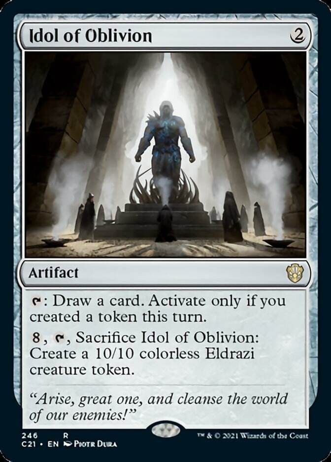 Idol of Oblivion [Commander 2021] | Total Play