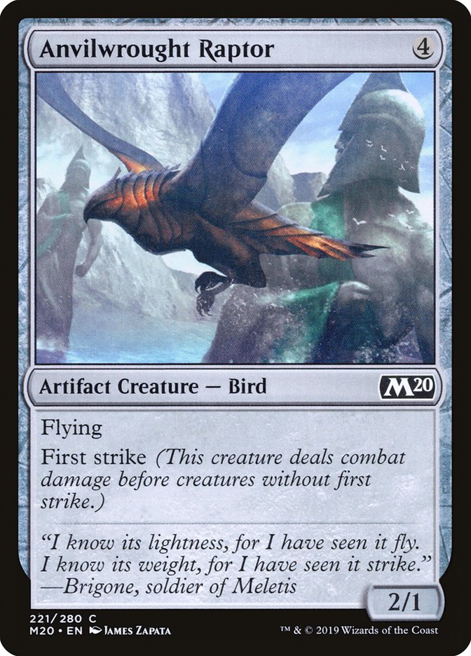 Anvilwrought Raptor [Core Set 2020] | Total Play