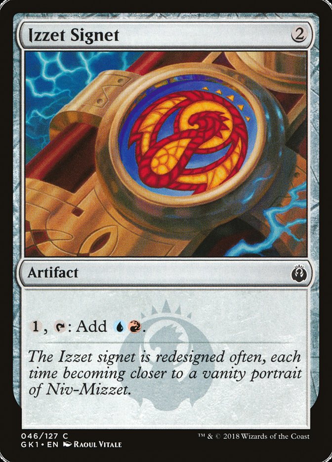 Izzet Signet [Guilds of Ravnica Guild Kit] | Total Play