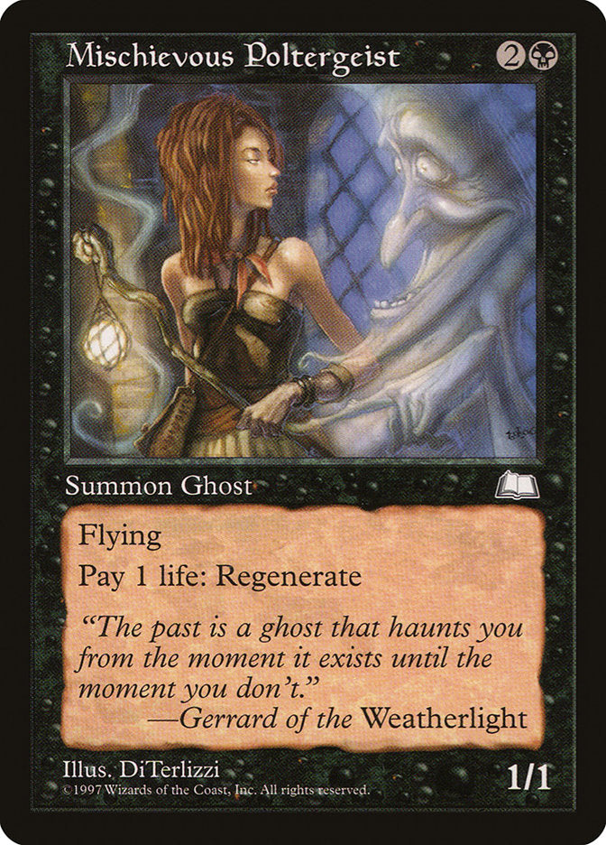 Mischievous Poltergeist [Weatherlight] | Total Play