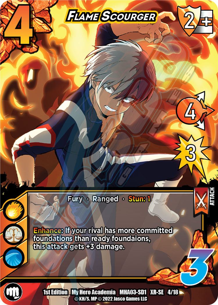 Flame Scourger [Endeavor Clash Deck XR] | Total Play