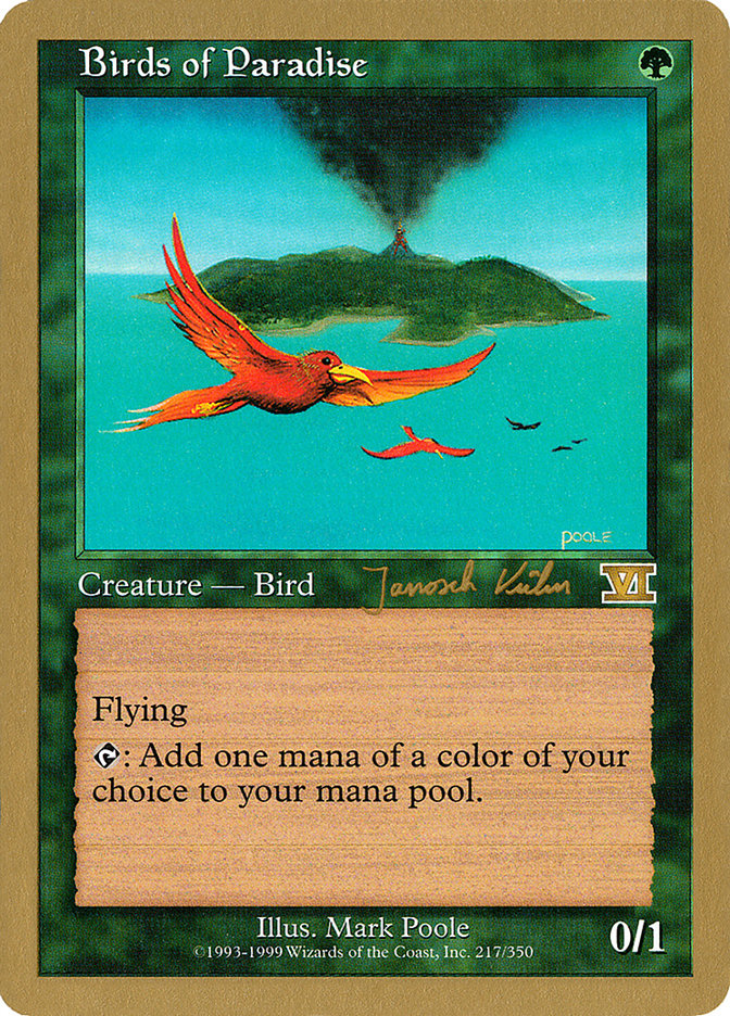 Birds of Paradise (Janosch Kuhn) [World Championship Decks 2000] | Total Play