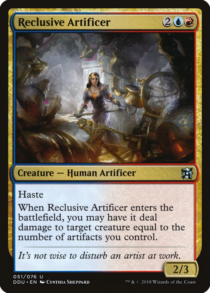 Reclusive Artificer [Duel Decks: Elves vs. Inventors] | Total Play