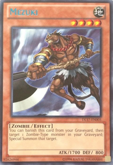 Mezuki (Blue) [DL17-EN005] Rare | Total Play