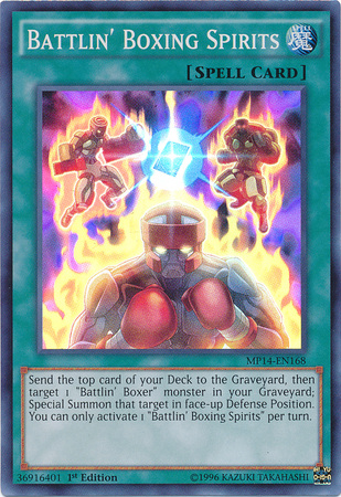 Battlin' Boxing Spirits [MP14-EN168] Super Rare | Total Play