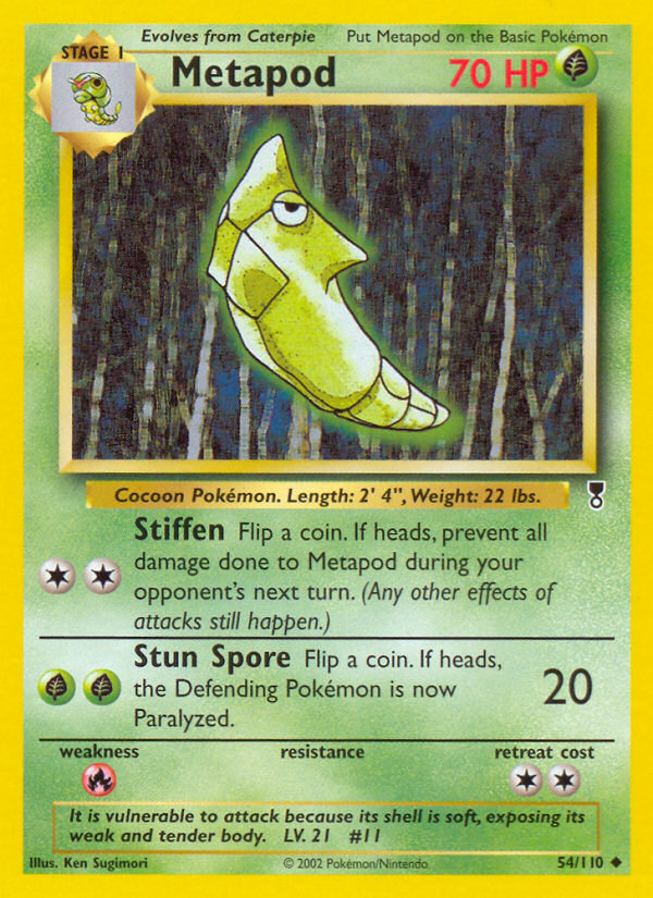 Metapod (54/110) [Legendary Collection] | Total Play