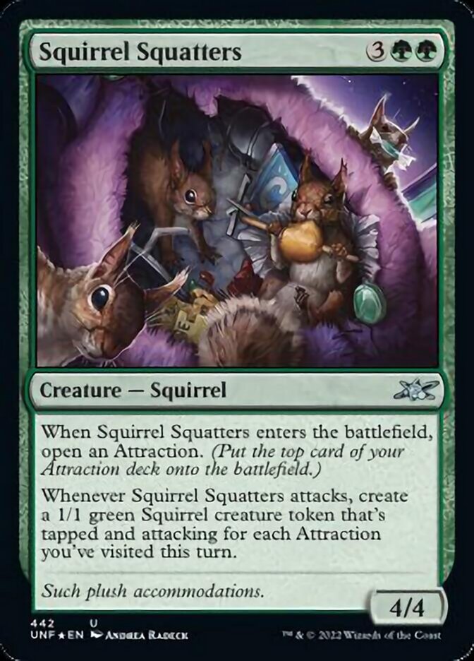 Squirrel Squatters (Galaxy Foil) [Unfinity] | Total Play