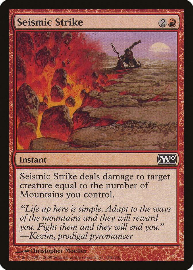 Seismic Strike [Magic 2010] | Total Play