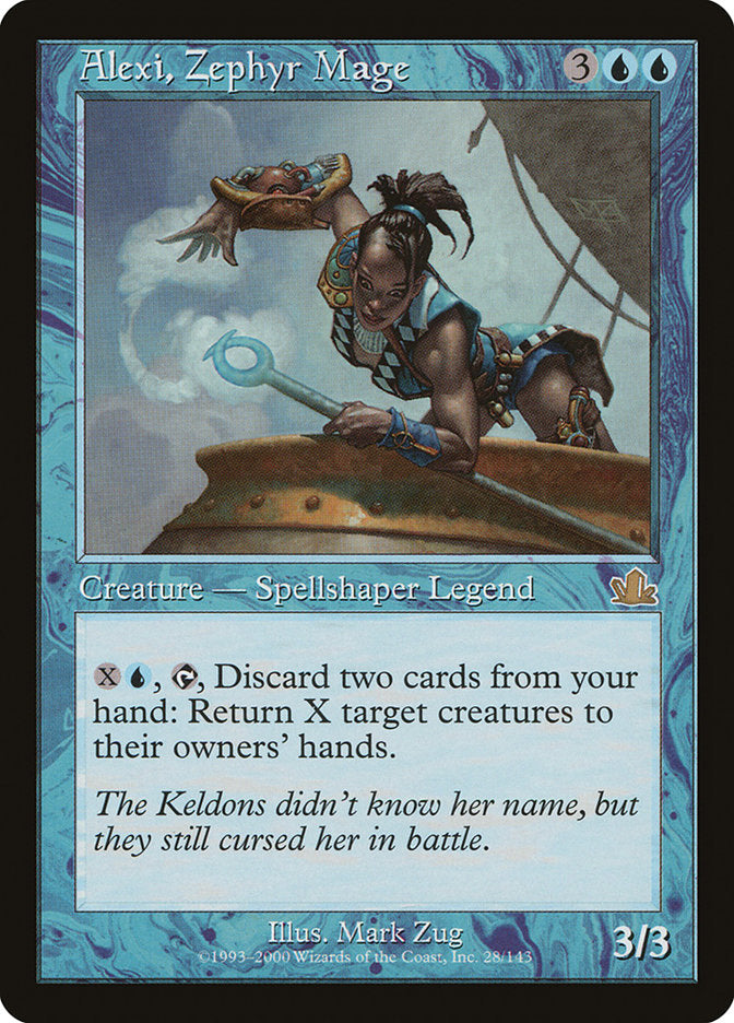 Alexi, Zephyr Mage [Prophecy] | Total Play
