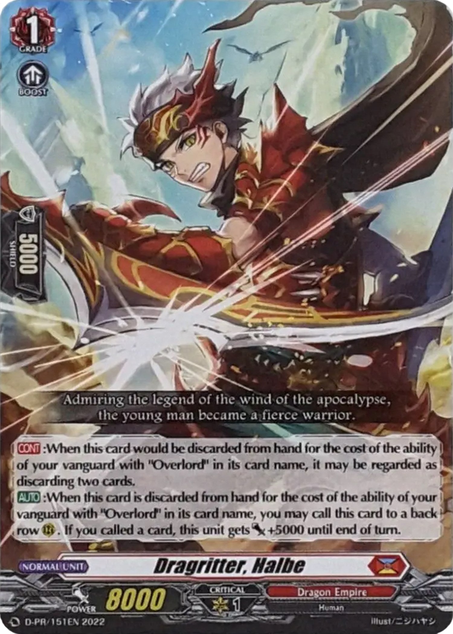 Dragritter, Halbe (D-PR/151EN) [D Promo Cards] | Total Play