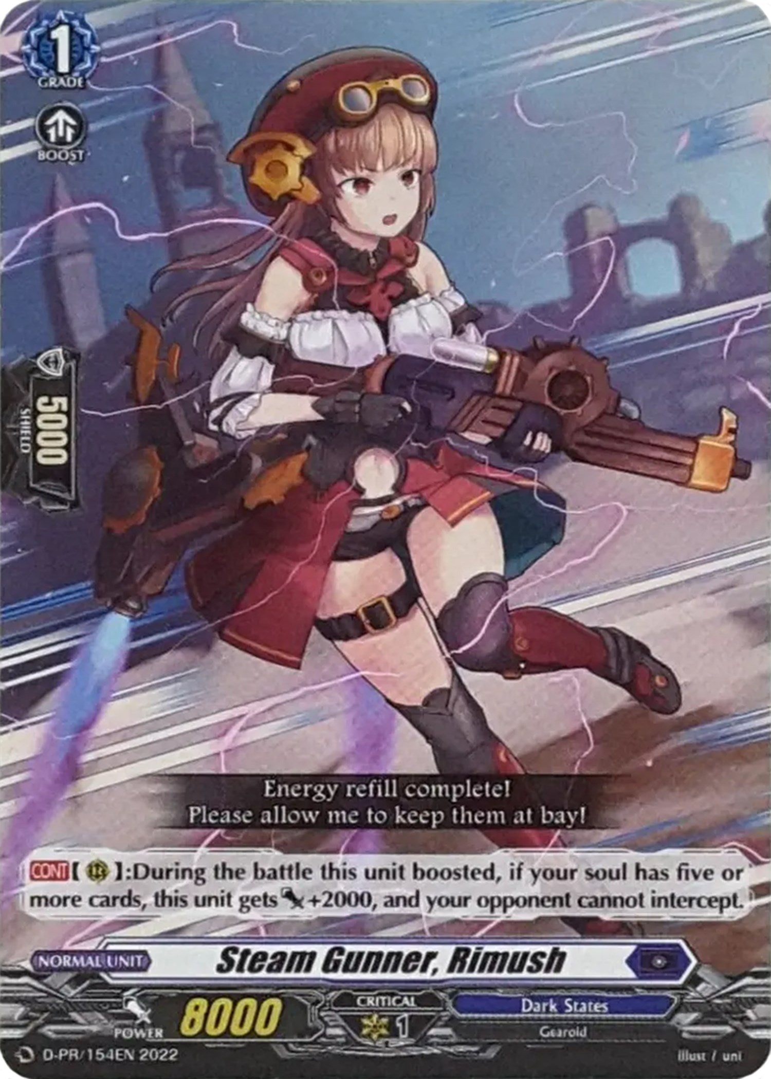 Steam Gunner, Rimush (D-PR/154EN) [D Promo Cards] | Total Play