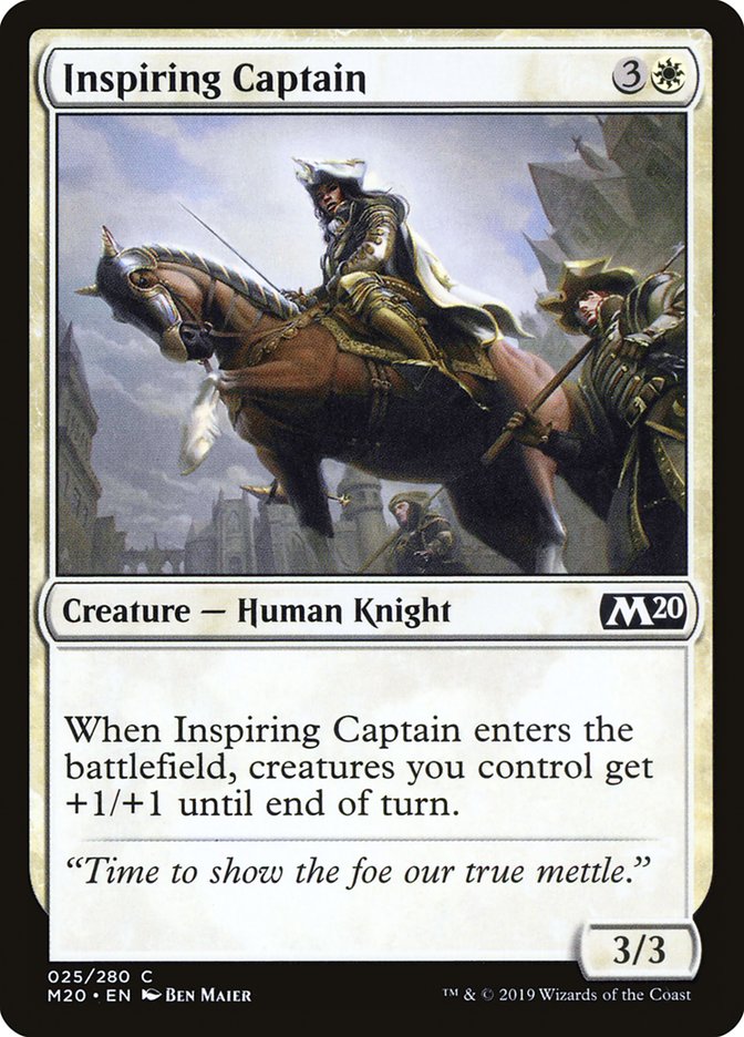 Inspiring Captain [Core Set 2020] | Total Play