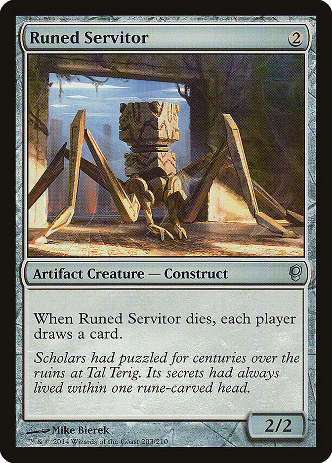 Runed Servitor [Conspiracy] | Total Play
