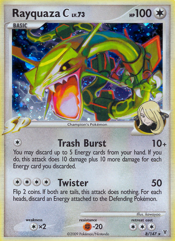 Rayquaza C (8/147) [Platinum: Supreme Victors] | Total Play