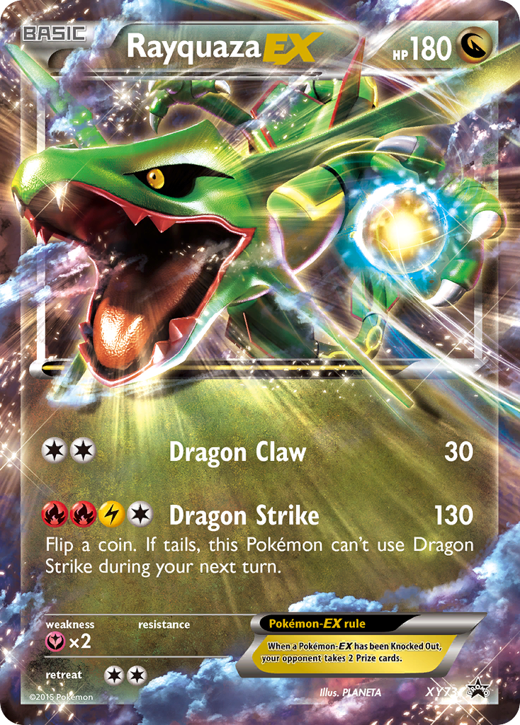 Rayquaza EX (XY73) [XY: Black Star Promos] | Total Play