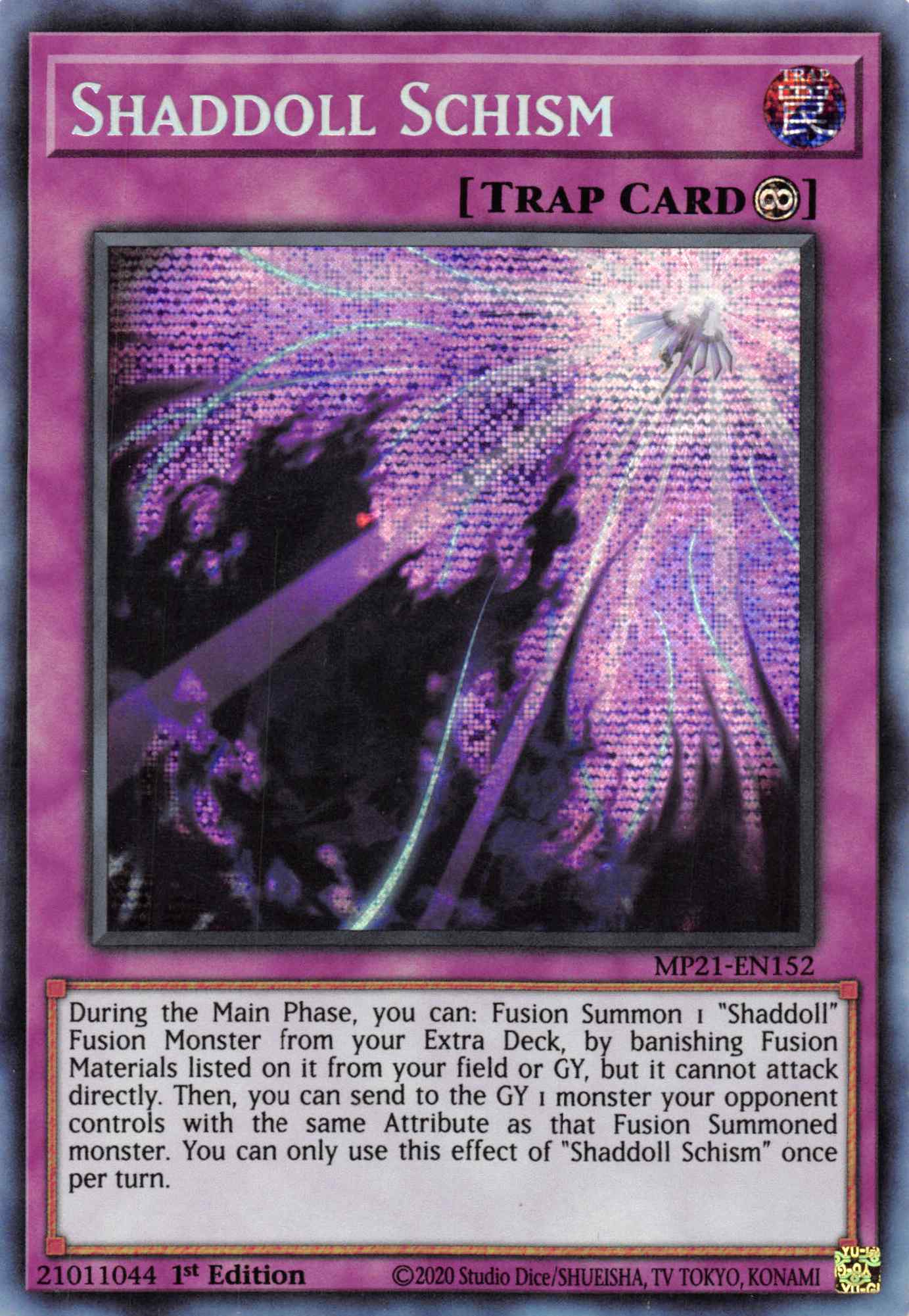 Shaddoll Schism [MP21-EN152] Prismatic Secret Rare | Total Play