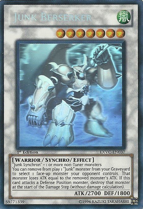 Junk Berserker [EXVC-EN037] Ghost Rare | Total Play
