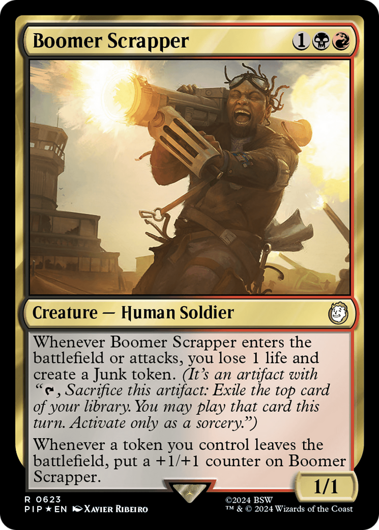 Boomer Scrapper (Surge Foil) [Fallout] | Total Play