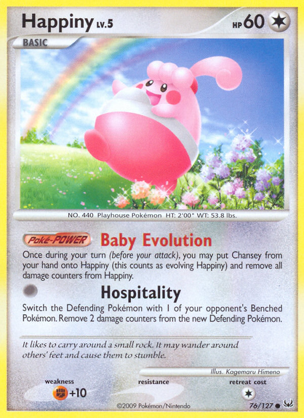 Happiny (76/127) [Platinum: Base Set] | Total Play